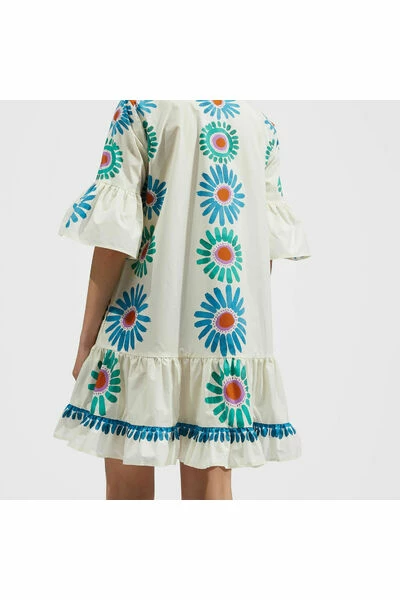 Aanbiedingen π La DoubleJ Casual Jurken Choux π Dress Placed White π 3 Aanbiedingen π La DoubleJ Casual Jurken Choux π Dress Placed White π