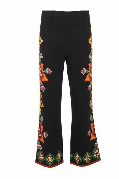 Beste deal π La DoubleJ Wijde Broeken Stretch Pants Placed Black π 5 Beste deal π La DoubleJ Wijde Broeken Stretch Pants Placed Black π - Afbeelding 3