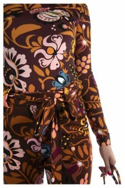 Uitgang π La DoubleJ Wijde Broeken Trousers Brown β