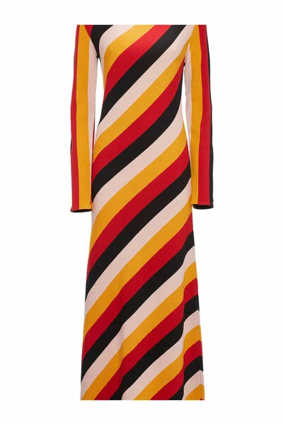 Goedkoopste π La DoubleJ Maxi Jurken Knit Swing π Dress Orange π 3 Goedkoopste π La DoubleJ Maxi Jurken Knit Swing π Dress Orange π