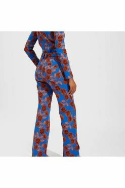 Flash-uitverkoop ✨ La DoubleJ Wijde Broeken Slit Pants Blue 🔔
