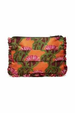 Goedkoopste 💯 La DoubleJ Clutches Hand Zipper Pouch Orange 🧨