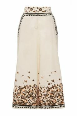 Promo π La DoubleJ Wijde Broeken Coulotte Pants Placed White β