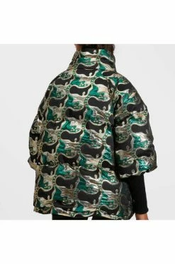 Beste deal ⭐ La DoubleJ Gewatteerde Jassen Reversible St. Moritz Jacket Green 🌟