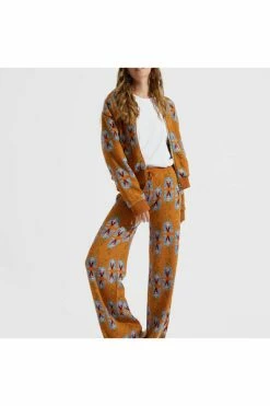 Groothandel ✨ La DoubleJ Vesten Reversible Bomber Cardigan Orange 😀