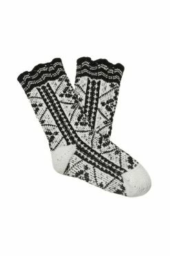 Gloednieuw 😉 La DoubleJ Sokken Short Mountain 🧦 Socks Black 👏