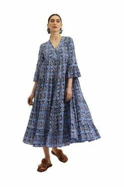 Promo ⭐ La DoubleJ Casual Jurken Jennifer Jane 👗 Dress Blue 🥰 -la-doublej Verkoop 56178bfb90943a6f9fd593f042cdcf5f