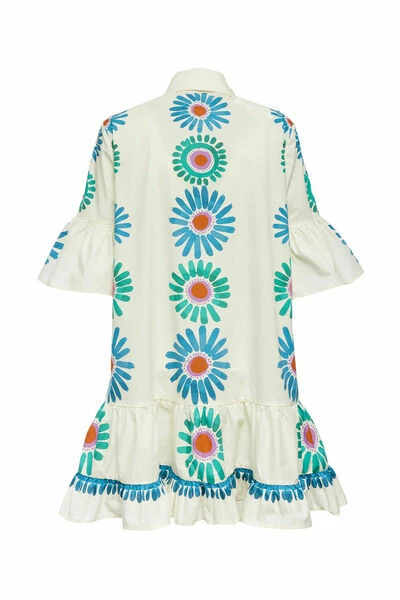 Aanbiedingen π La DoubleJ Casual Jurken Choux π Dress Placed White π 4 Aanbiedingen π La DoubleJ Casual Jurken Choux π Dress Placed White π - Afbeelding 2