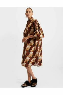 Beste Pirce 😍 La DoubleJ Blousejurken Big 👕 Shirt 👗 Dress Brown 🎁 -la-doublej Verkoop 6941167509f56d86adde6a378c5d715f