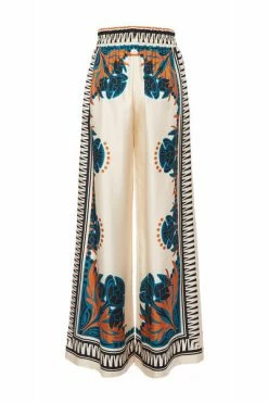 Kopen π La DoubleJ Wijde Broeken Building Pants Placed White β€οΈ