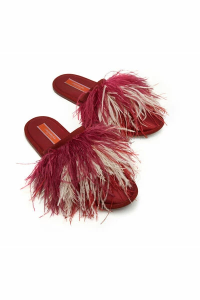 Aanbiedingen π₯ La DoubleJ Pantoffels Feather Slippers Red π 8 Aanbiedingen π₯ La DoubleJ Pantoffels Feather Slippers Red π - Afbeelding 6
