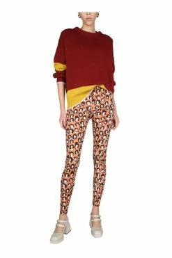 Uitgang 🔔 La DoubleJ Sweaters Round-neck Knitwear Orange 🌟