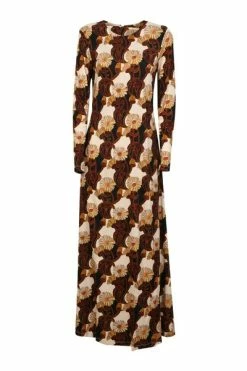 Beste Verkoop ⌛ La DoubleJ Maxi Jurken Maxi 👗 Dresses Brown ✔️