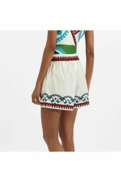 Kopen βοΈ La DoubleJ Korte Broeken Pull-Up Shorts Placed White π