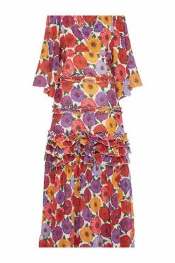 Beste deal 🧨 La DoubleJ Maxi Jurken Jeanne 👗 Dress Red 💯