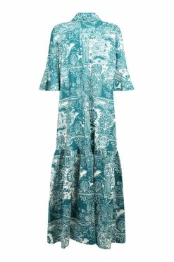 Groothandel 🌟 La DoubleJ Blousejurken 👕 Shirt 👗 Dress Blue 🎉