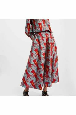 Aanbiedingen 😍 La DoubleJ Maxi Rokken Holiday 👗 Skirt Red 😀