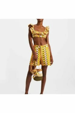 Beste deal 👍 La DoubleJ Korte Broeken Good Butt Shorts Yellow 😀