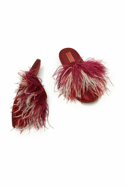 Aanbiedingen π₯ La DoubleJ Pantoffels Feather Slippers Red π 5 Aanbiedingen π₯ La DoubleJ Pantoffels Feather Slippers Red π - Afbeelding 3