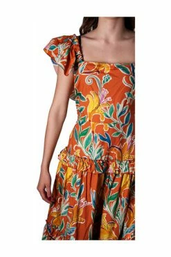 Gloednieuw ⌛ La DoubleJ Casual Jurken 👗 Dress Orange 😀