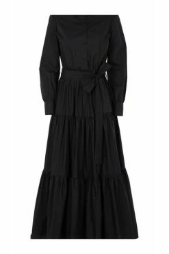 Nieuw β€οΈ La DoubleJ Maxi Jurken Bellini π Dress Black π