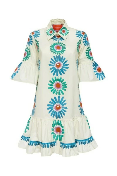 Aanbiedingen π La DoubleJ Casual Jurken Choux π Dress Placed White π 6 Aanbiedingen π La DoubleJ Casual Jurken Choux π Dress Placed White π - Afbeelding 4