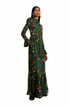 Groothandel ✨ La DoubleJ Maxi Jurken Visconti 👗 Dress Green 🌟