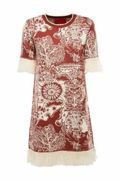 Beste Verkoop 🥰 La DoubleJ Casual Jurken Jacquard Mini 👗 Dress Red 🧨 -la-doublej Verkoop cf90e99e6eee07dd71e21db287fcd5f1