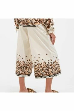 Promo 👏 La DoubleJ Wijde Broeken Coulotte Pants Placed White ⭐ -la-doublej Verkoop d3b90b9b43607b1e8849d98553238683