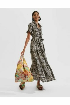 Beste deal 💯 La DoubleJ Maxi Jurken Long And Sassy 👗 Dress Black 🌟