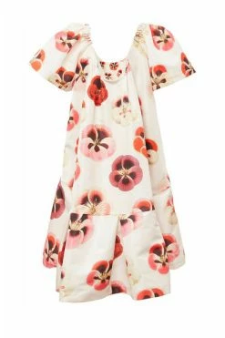 Begroting 🌟 La DoubleJ Casual Jurken Short Boom 👗 Dress White 🌟