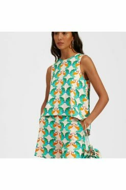 Beste deal 🌟 La DoubleJ Tops La Scala Top Green 😍 -la-doublej Verkoop de28c45bd436538aa6e30e5e683f713d