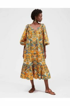 Hete verkoop 🎁 La DoubleJ Casual Jurken Folk 👗 Dress Green ⌛ -la-doublej Verkoop ee4061e94c64c449f5fec8382c8cee56