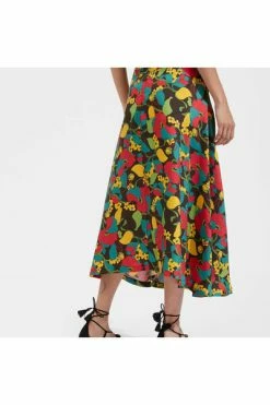 Goedkoop ✨ La DoubleJ Midirokken Milano 👗 Skirt Green ✔️